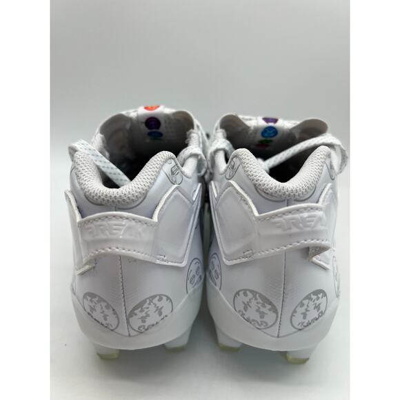 Adidas Freak 22 Big Mood Football Cleats White Silver Emoji GX7983 Size 10 New - Picture 16 of 16